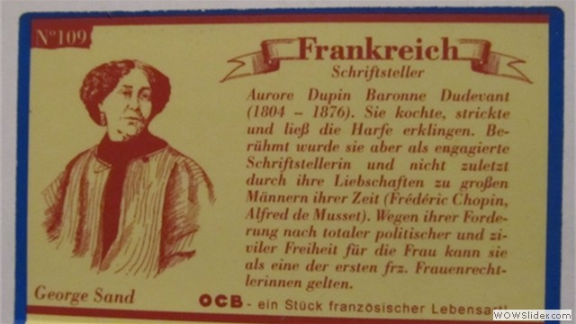 Frankreich_Schriftsteller_George_Sand_Nr_109